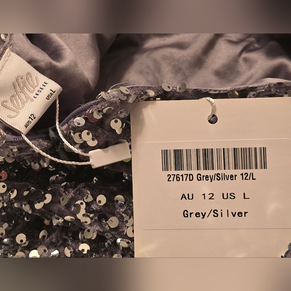 🤩Host Pick❤️NWT Selfie Leslie Sequined Mini Dress Women's Sz Large/US 8 - Picture 14 of 16